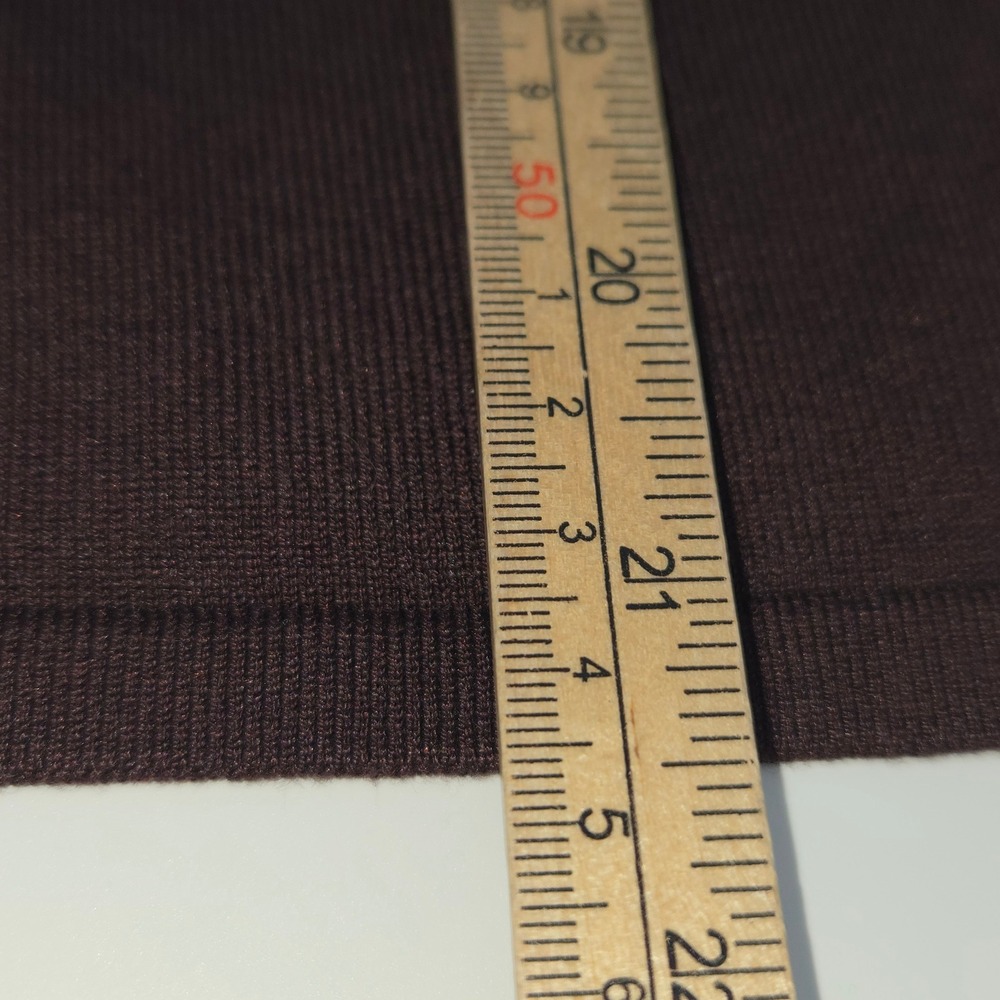 Cable & Gauge Sweater Women Small Brown Silk Blend Beaded Floral Cottagecore - Picture 6 of 9